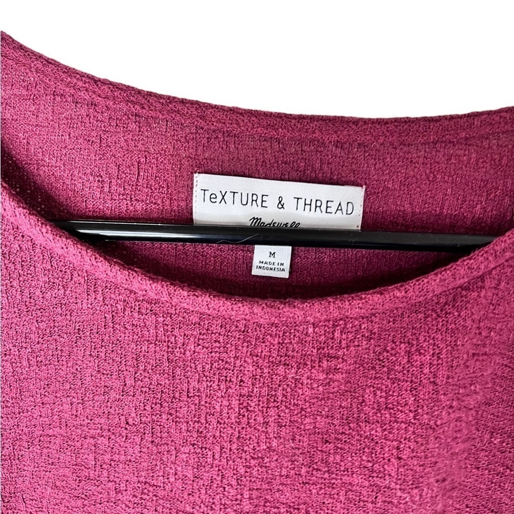 Madewell Texture & Thread Eyelet Mix Ruffle-Sleeve Top - Picture 7 of 10